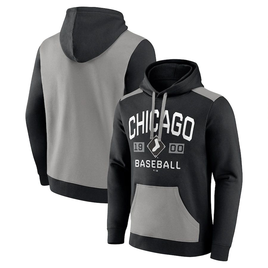 Men 2023 MLB Chicago White Sox black Sweatshirt style 2->toronto blue jays->MLB Jersey